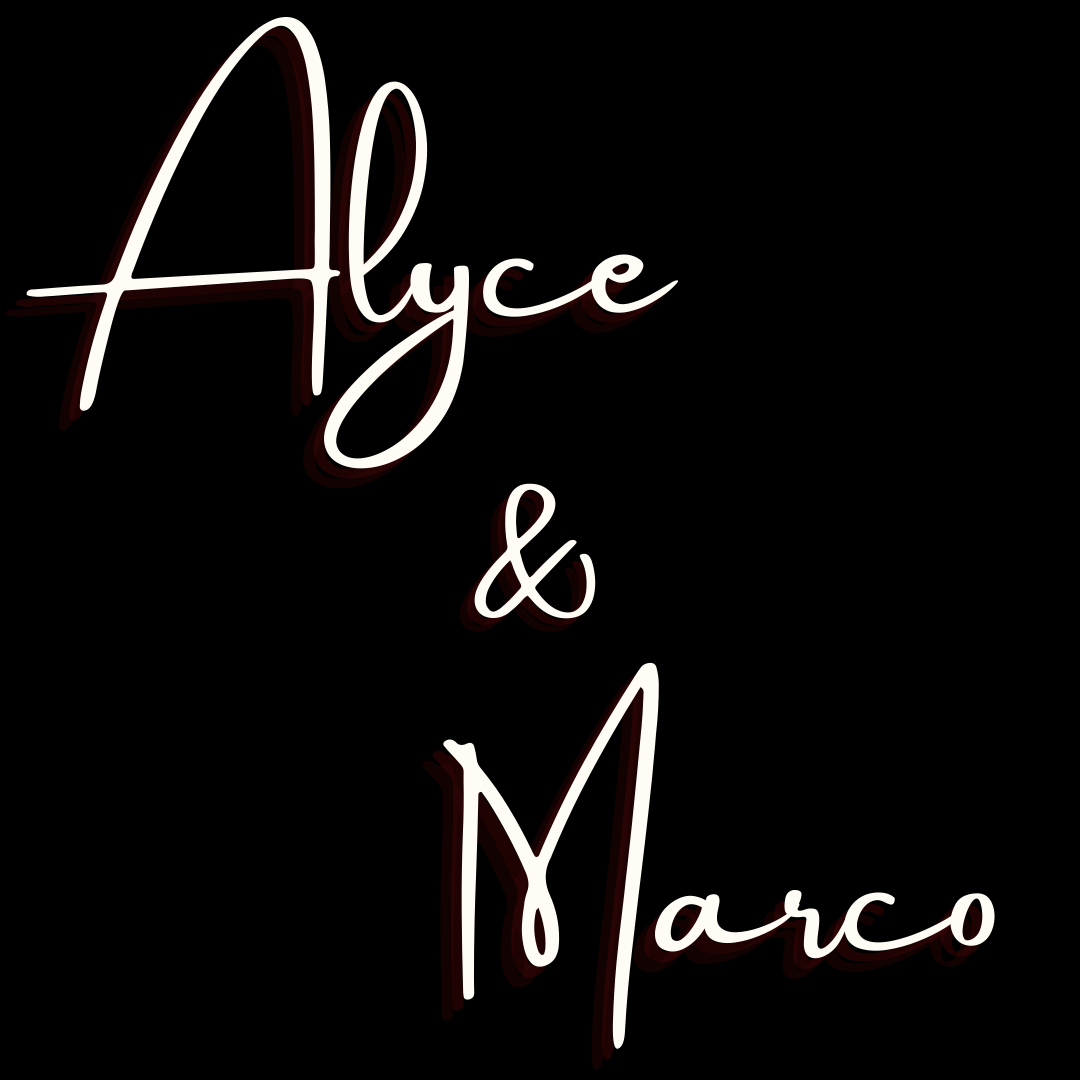 Alyce & Marco – logo SQUARE 138pt