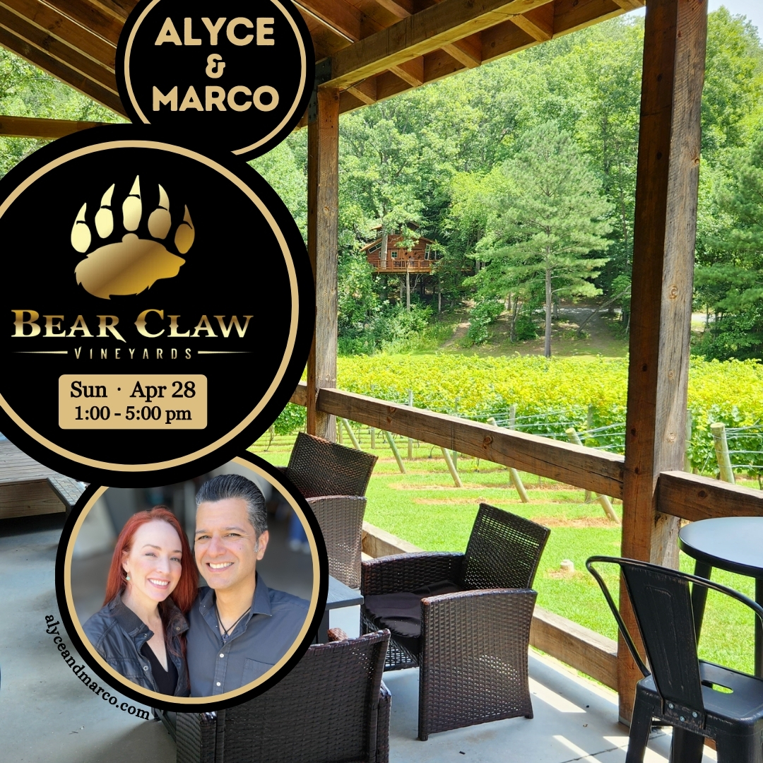 Alyce & Marco at Bear Claw Vineyards on Sunday, Apr 28th