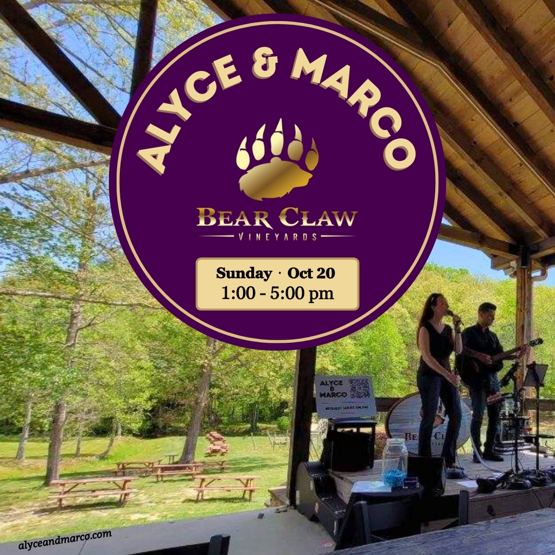 Alyce & Marco at Bear Claw Vineyards on Sunday