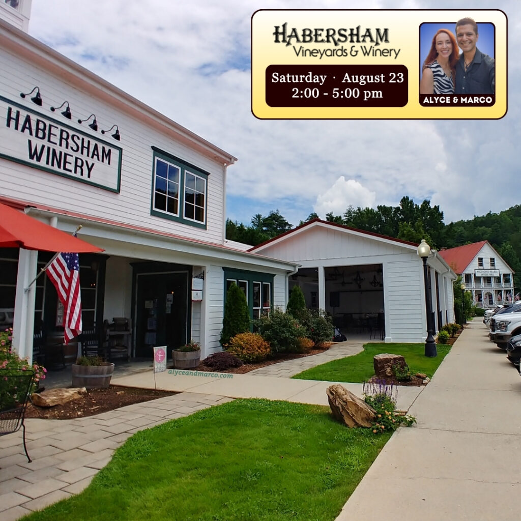 Habersham Vineyards and Winery August 2025 - Live Music from Alyce and Marco