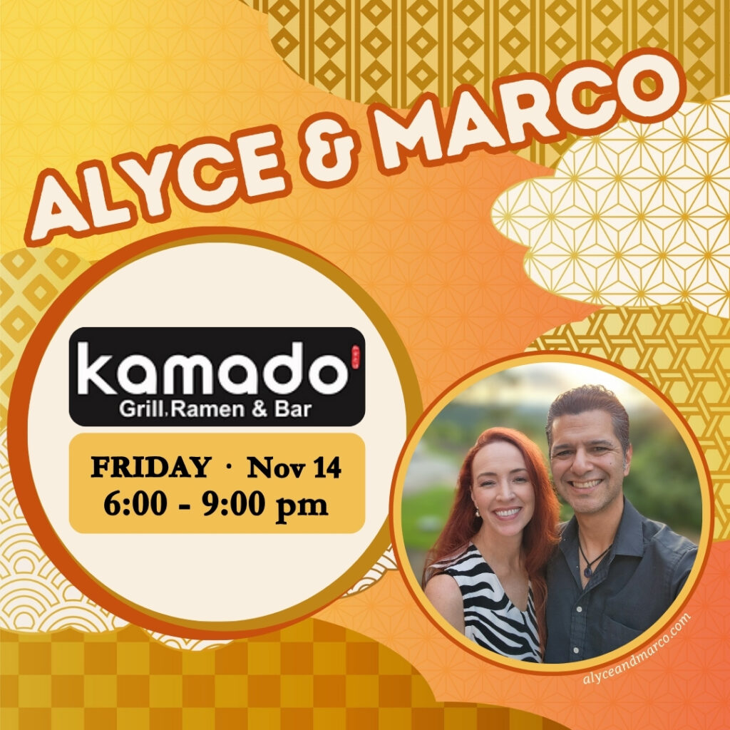 Kamado Grill Stockbridge November 2025 - Live Music from Alyce and Marco