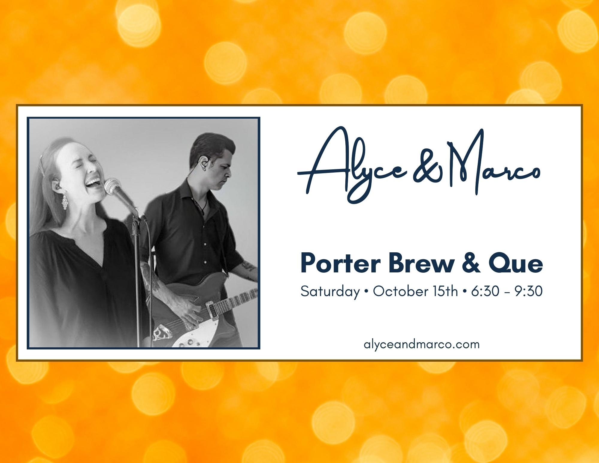 Porter-Brew-Que-Live-Music-2022-10-15-Alyce-Marco