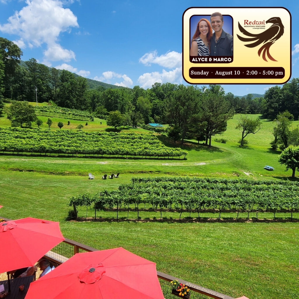 Redtail Mountain Vineyard August 2025 - Live Music from Alyce and Marco