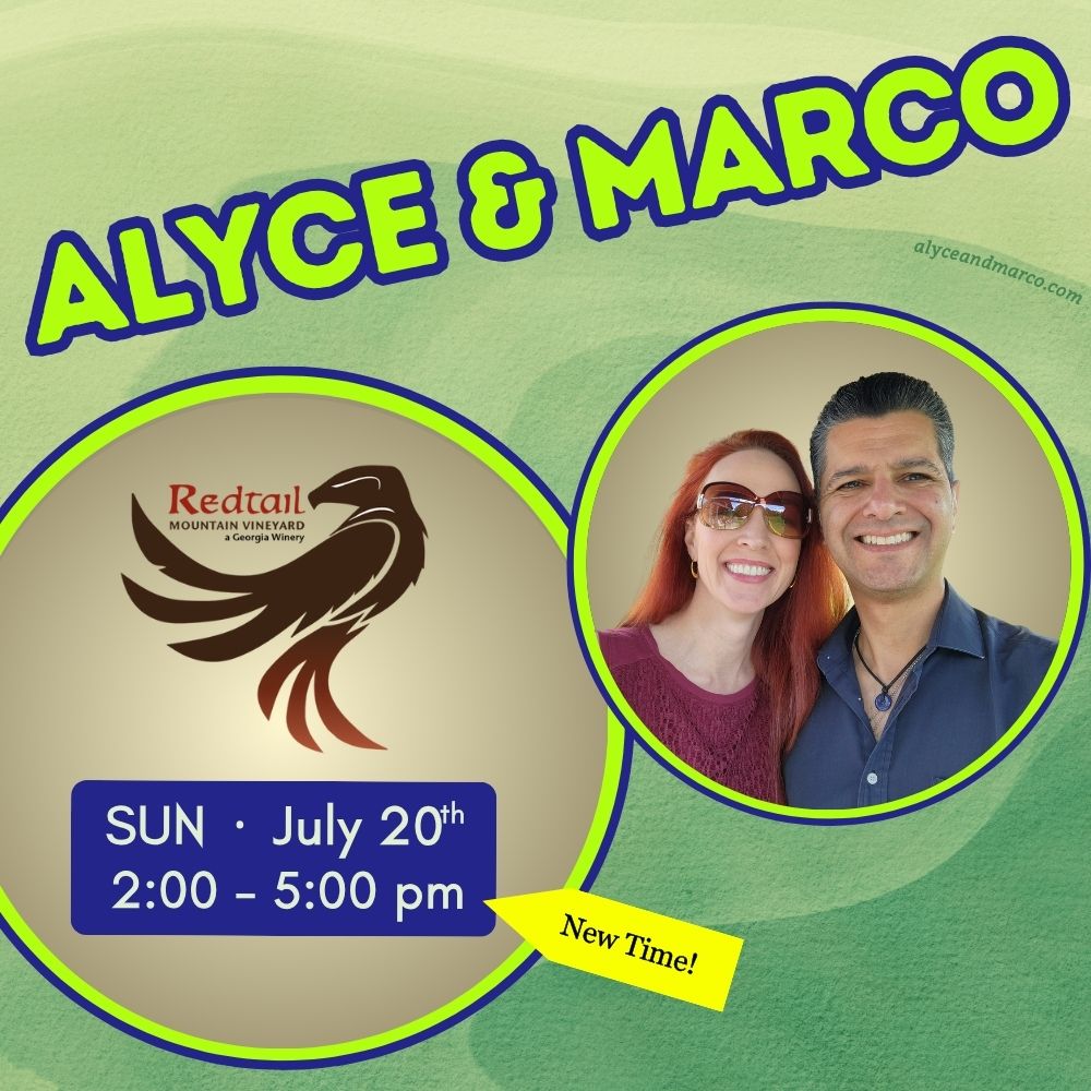 Redtail Mountain July 2025 - Live Music from Alyce and Marco